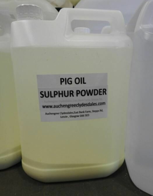 Matthew Burks Leg Oil and Sulphur (5Ltr)