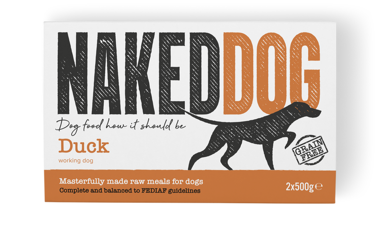 Naked Dog Duck (2 x 500g)
