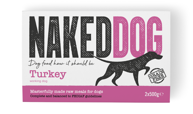 Naked Dog Turkey (2 x 500g)
