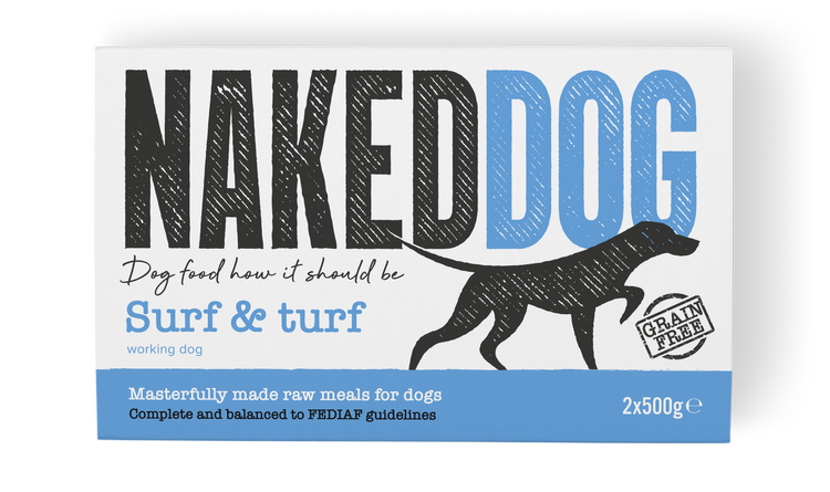 Naked Dog Surf and Turf (1kg)