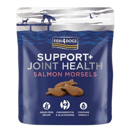 Fish4Dogs Support+ Joint Health Salmon Morsels (225g)