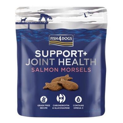 Fish4Dogs Support+ Joint Health Salmon Morsels (225g)