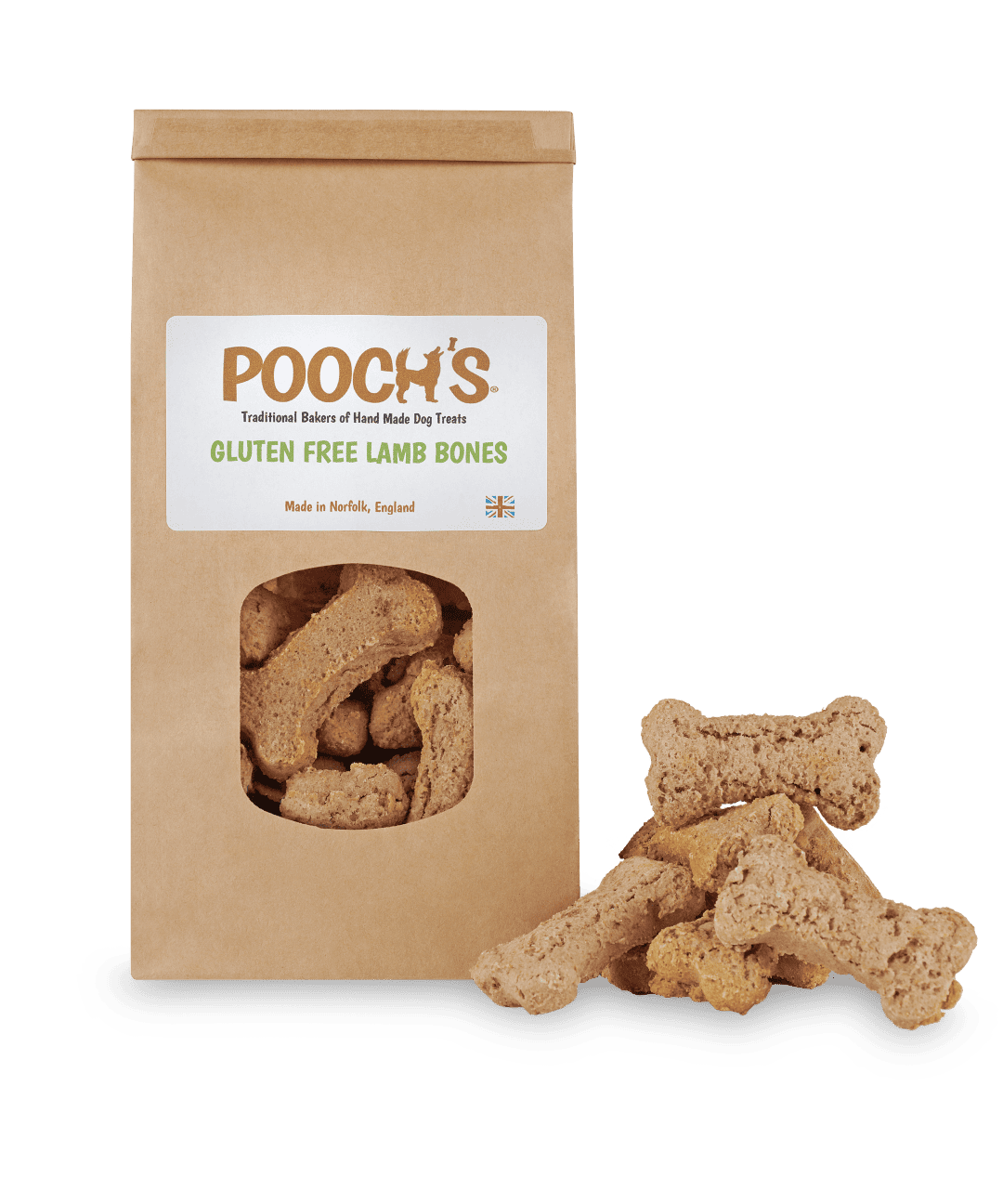 Pooch's Lamb Bones (250g)