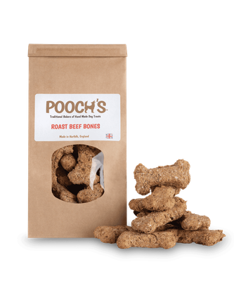 Pooch's Roast Beef Bones (250g)