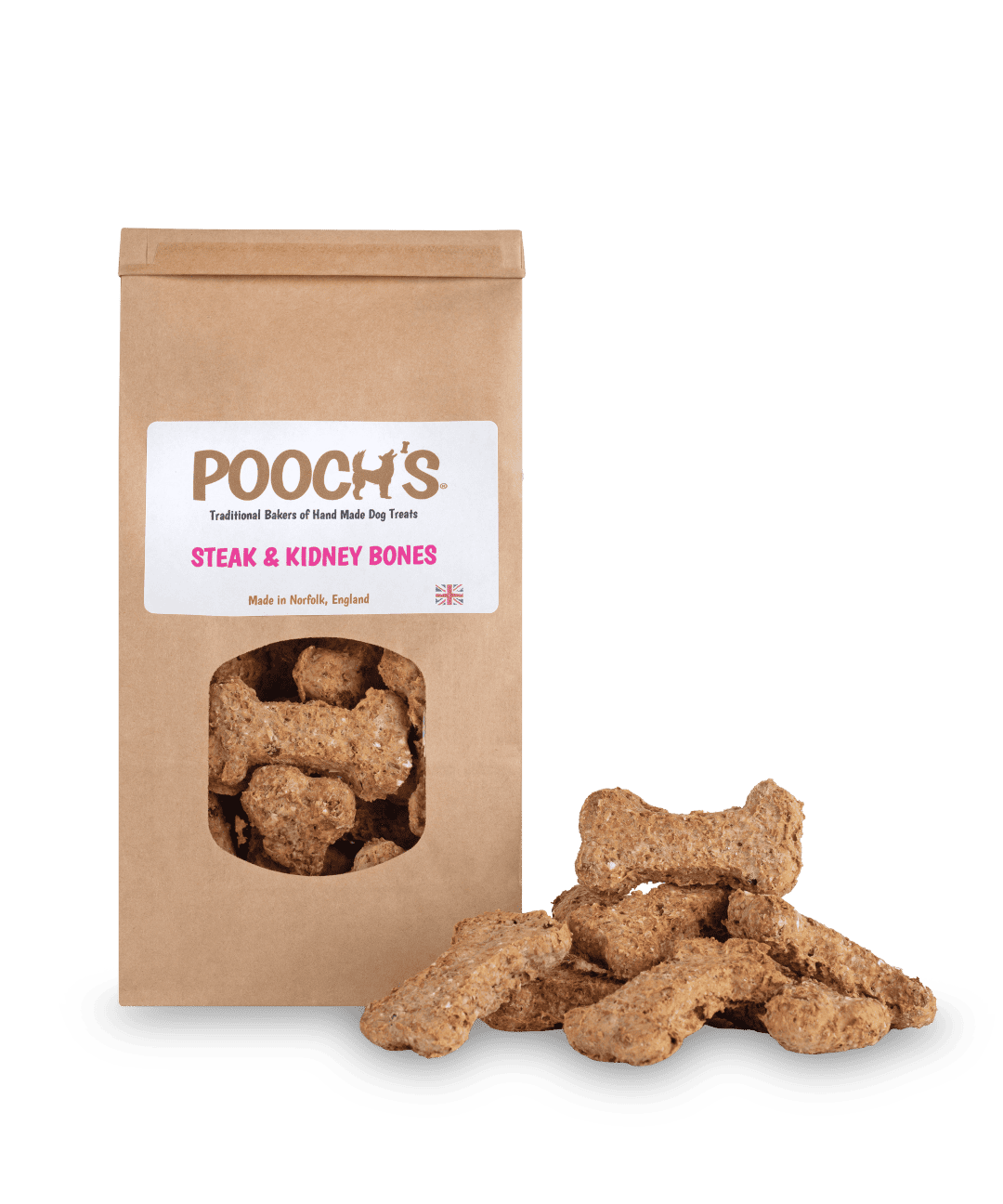 Pooch's Steak and Kidney Bones (250g)
