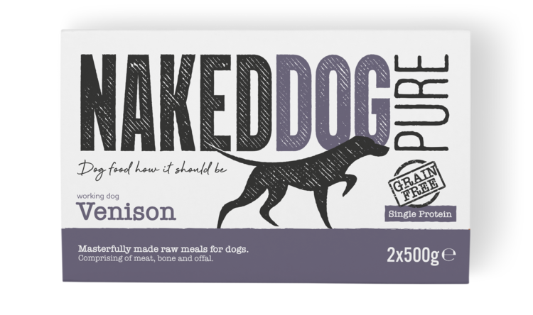 Naked Dog Venison (2 x 500g)
