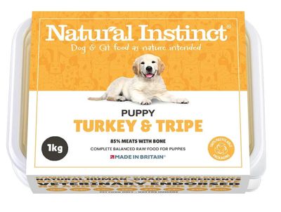 Natural Instinct Puppy Turkey &amp; Tripe (1kg)