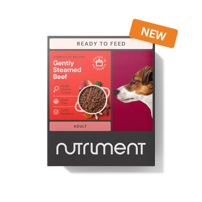 Nutriment Gently Steamed - Beef for Dogs (395g)
