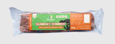 Dougie's  Sunday Dinner - Lamb, Butternut Squash, &amp; Mint 70/10/10/10 (4 x 140g)
