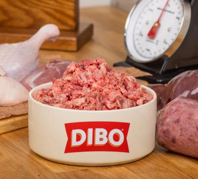 DIBO 80/10/10 Duck &amp; Tripe Mix Chubb (454g)