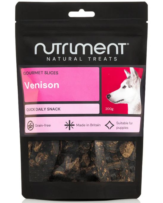 Nutriment Venison Gourmet Slices SHORT DATE REDUCTION (200g)
