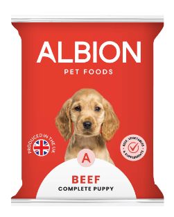 Albion Complete Puppy Beef (454g)