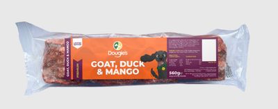 Dougie's Goat, Duck &amp; Mango 80/10/10 (4 x 140g)