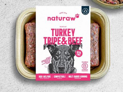 Naturaw Turkey, Tripe and Beef (500g)