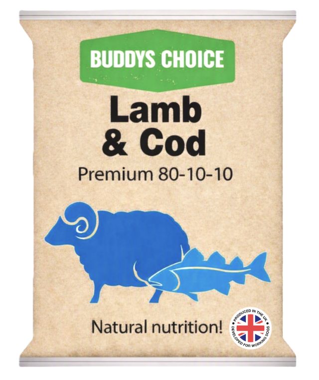 Albion 'Buddys' Lamb and Cod 80/10/10 (454g)