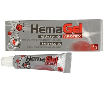 HemaGel - Гидрофильный гель для заживления ран