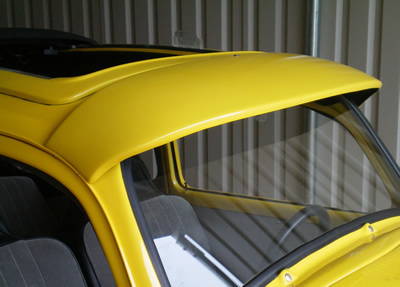 Vintage look sun visor
