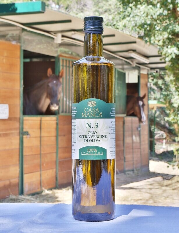 Casa Manca N.3 - Olio Extra Vergine di Oliva 0,75 lt [Confezione di 6 bottiglie]
