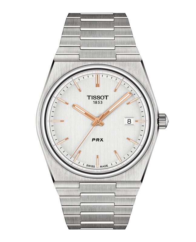 OROLOGIO TISSOT PRX QUARTZ BIANCO