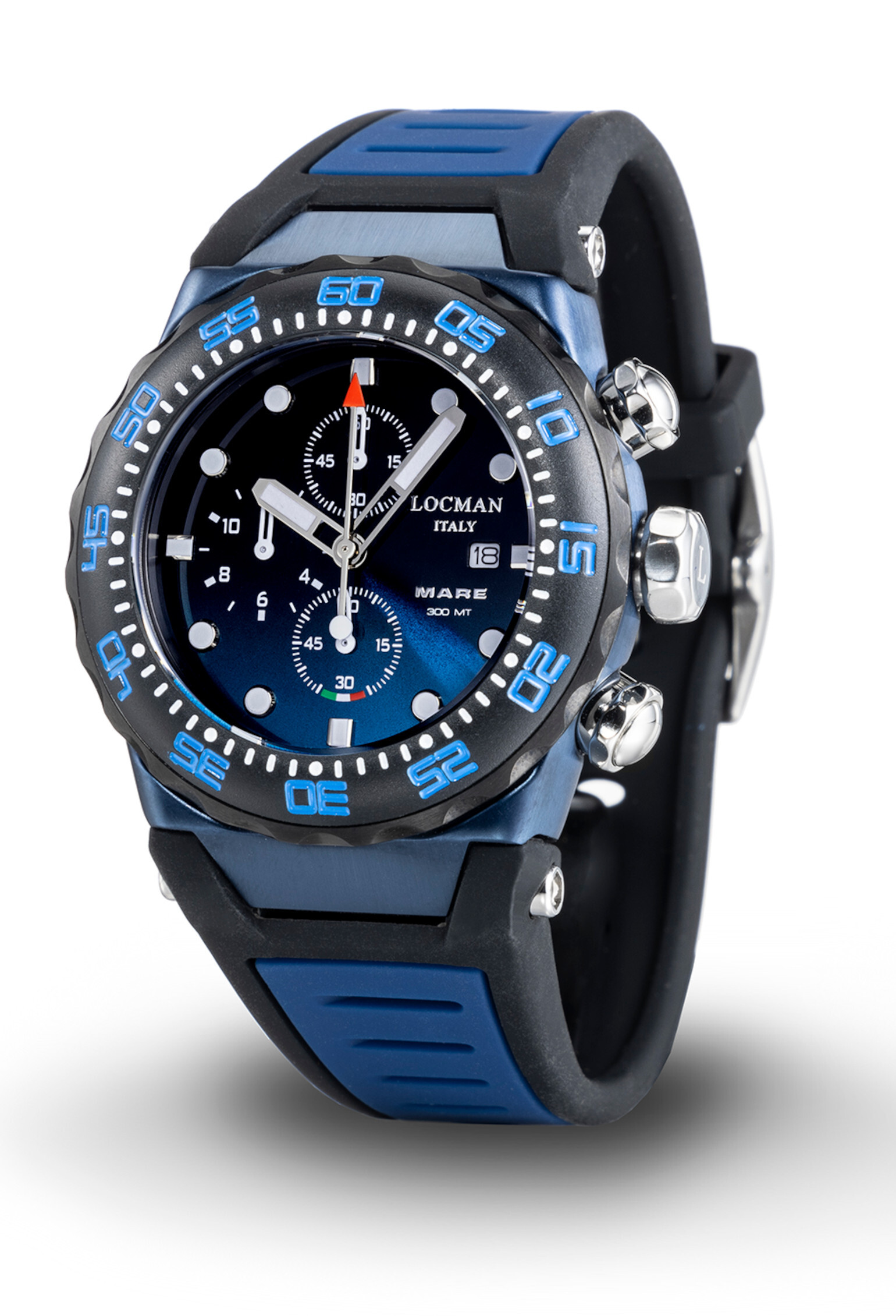 OROLOGIO LOCMAN MARE CRONO 300MT 0560B24A-BLKBNKSB2