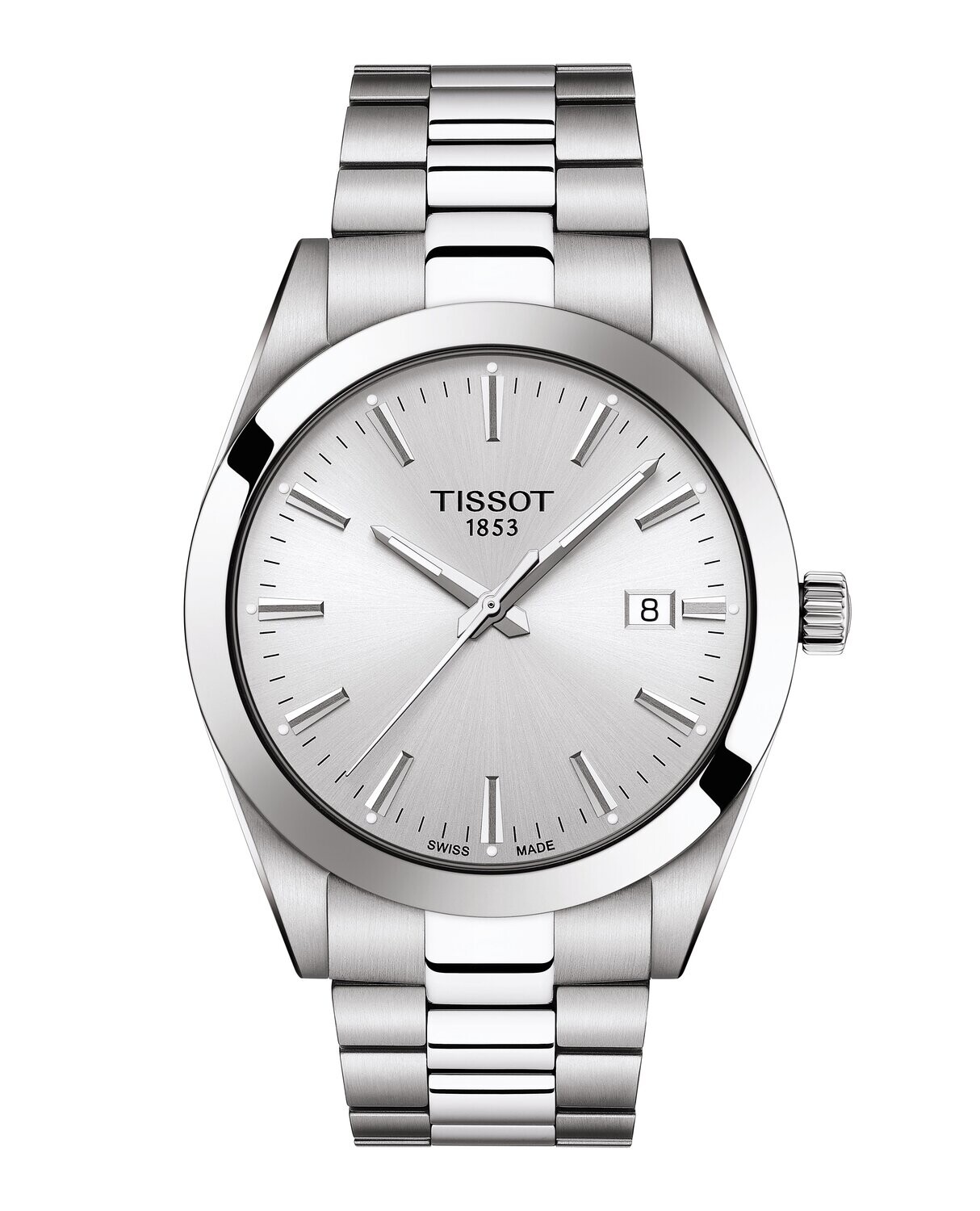 OROLOGIO TISSOT GENTLEMAN QUARTZ ARGENTE'