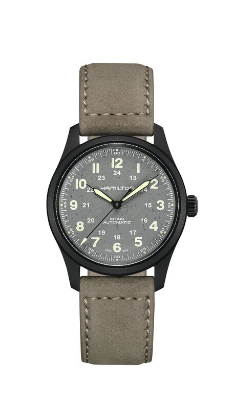 OROLOGIO HAMILTON KHAKI FIELD TITANIUM AUTO 38mm H70215880