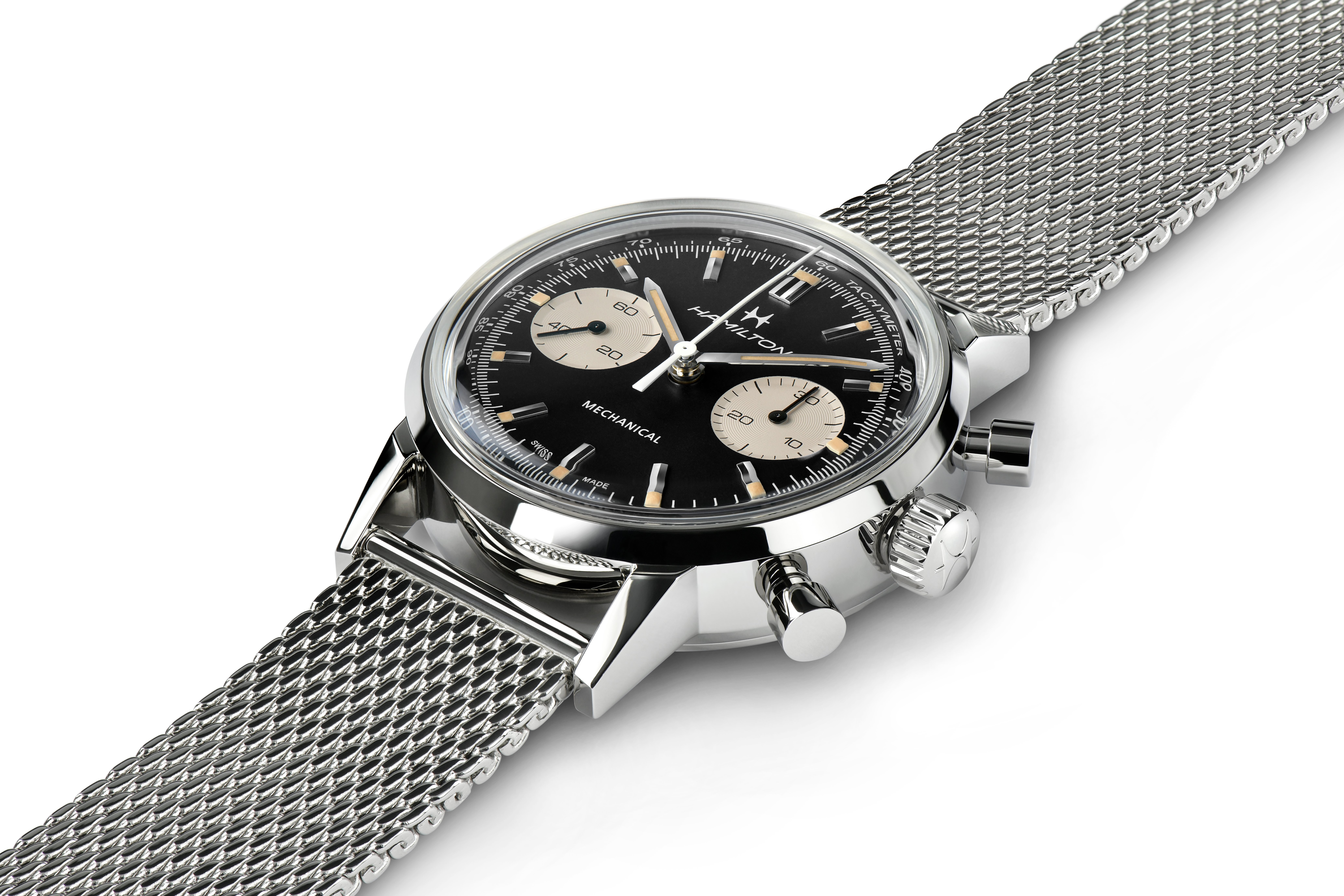 OROLOGIO HAMILTON INTRA-MATIC MECHANICAL CHRONO H38429130