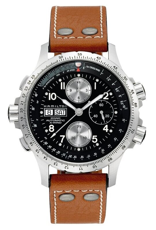 OROLOGIO HAMILTON KHAKI AVIATION X-WIND AUTOMATIC CHRONOGRAPH