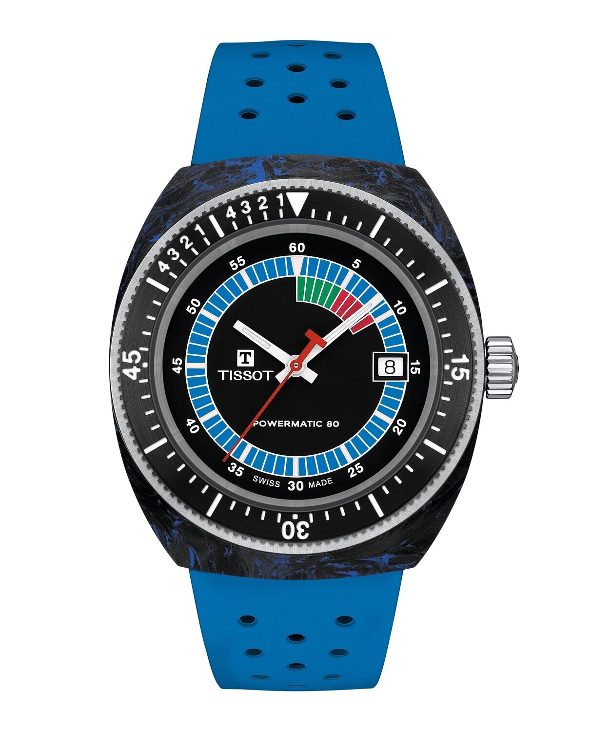 OROLOGIO TISSOT SIDERAL BLU
