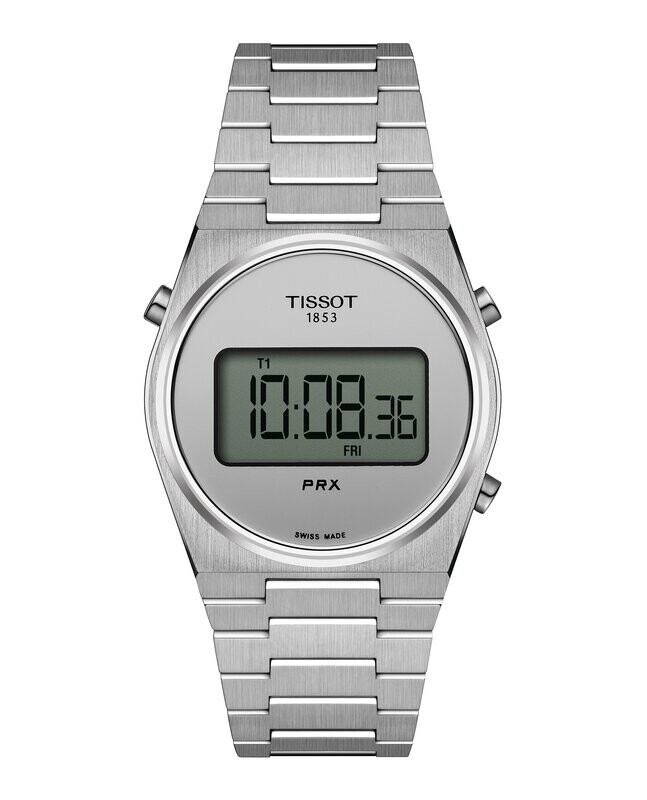 OROLOGIO TISSOT PRX DIGITAL SILVER 35mm