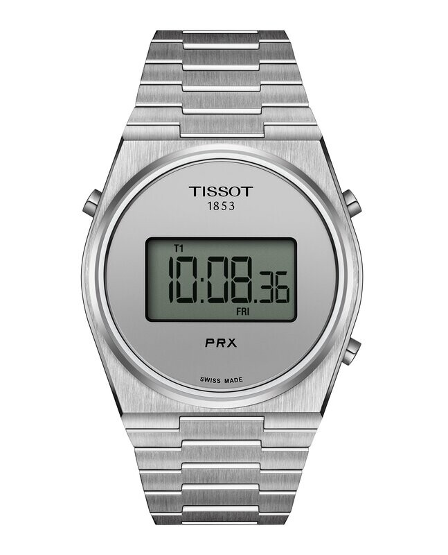 OROLOGIO TISSOT PRX DIGITAL SILVER 40mm