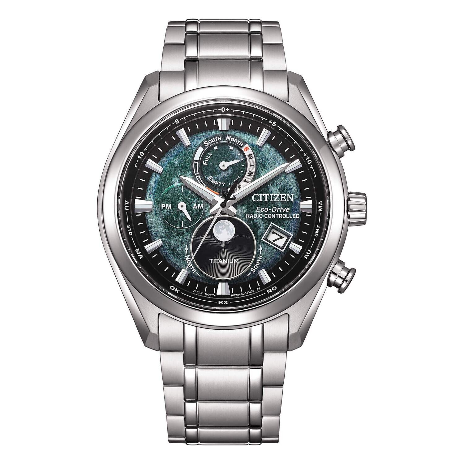 OROLOGIO CITIZEN TSUKI-YOMI MOONPHASE BY1010-81X