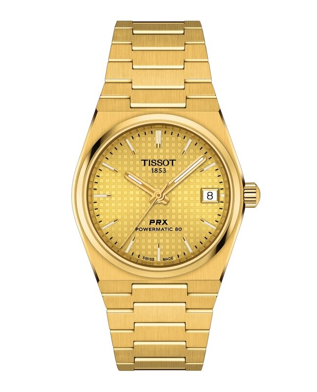 OROLOGIO TISSOT PRX POWERMATIC 80 35mm GOLD
