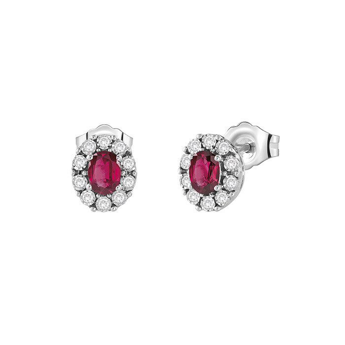 ORECCHINI BLISS REGAL BRILL. E RUBINI