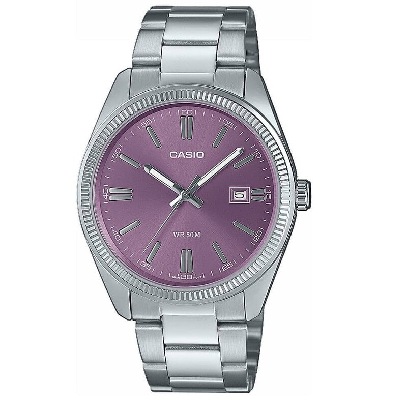 OROLOGIO CASIO TIMELESS VIOLA