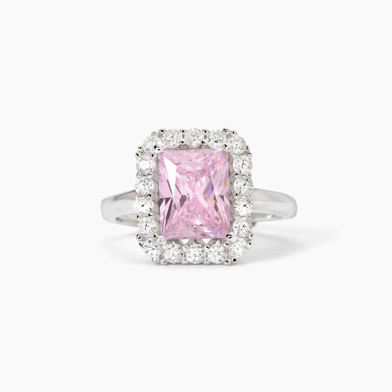 Mabina Anello in argento 925/°°° zirconi