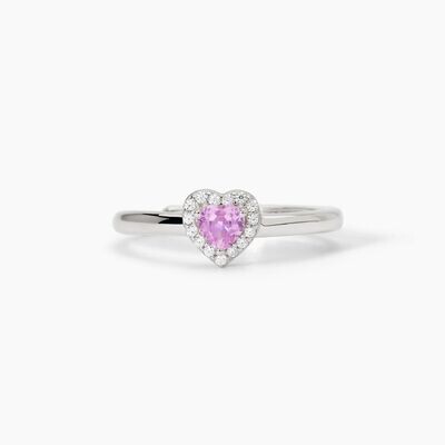Mabina Anello in argento 925/°°° tormalina sint zirconi