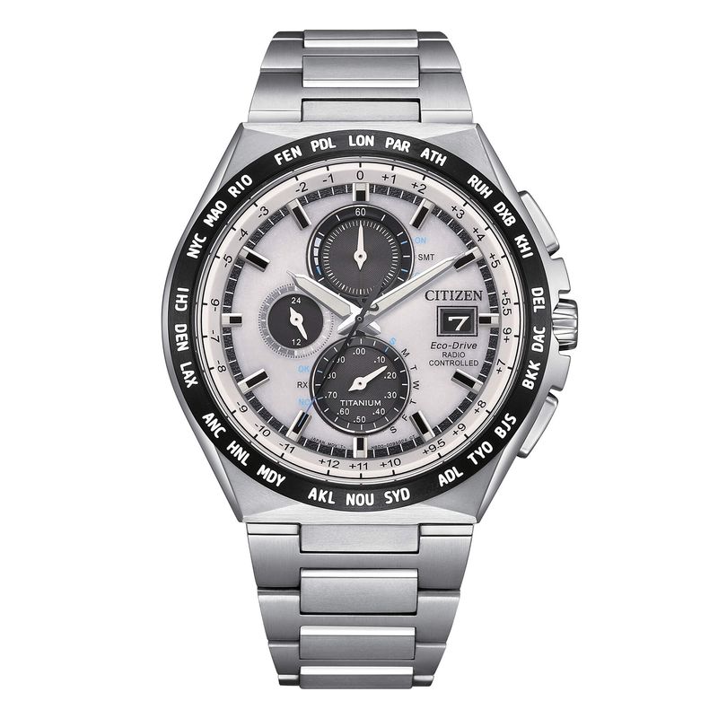 OROLOGIO CITIZEN AT8 RADIOCONTROLLATO SUPER TITANIO
