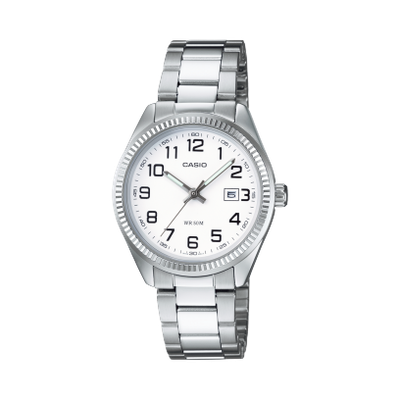 OROLOGIO CASIO TIMELESS LADY BIANCO