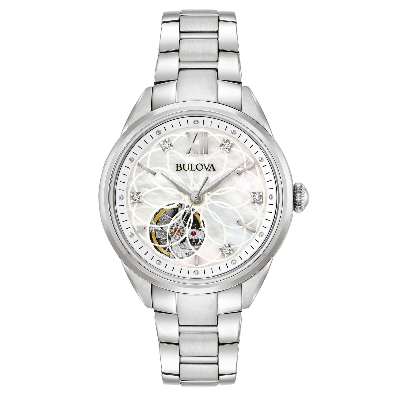 OROLOGIO BULOVA SUTTON LADY AUTOMATIC