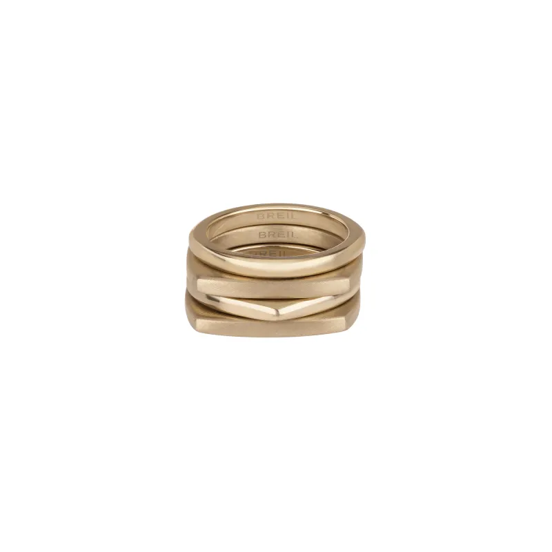 Breil anello New Tetra set di 4 anelli