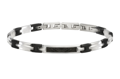 Breil Bracciale Radiant Fiber Color Argento