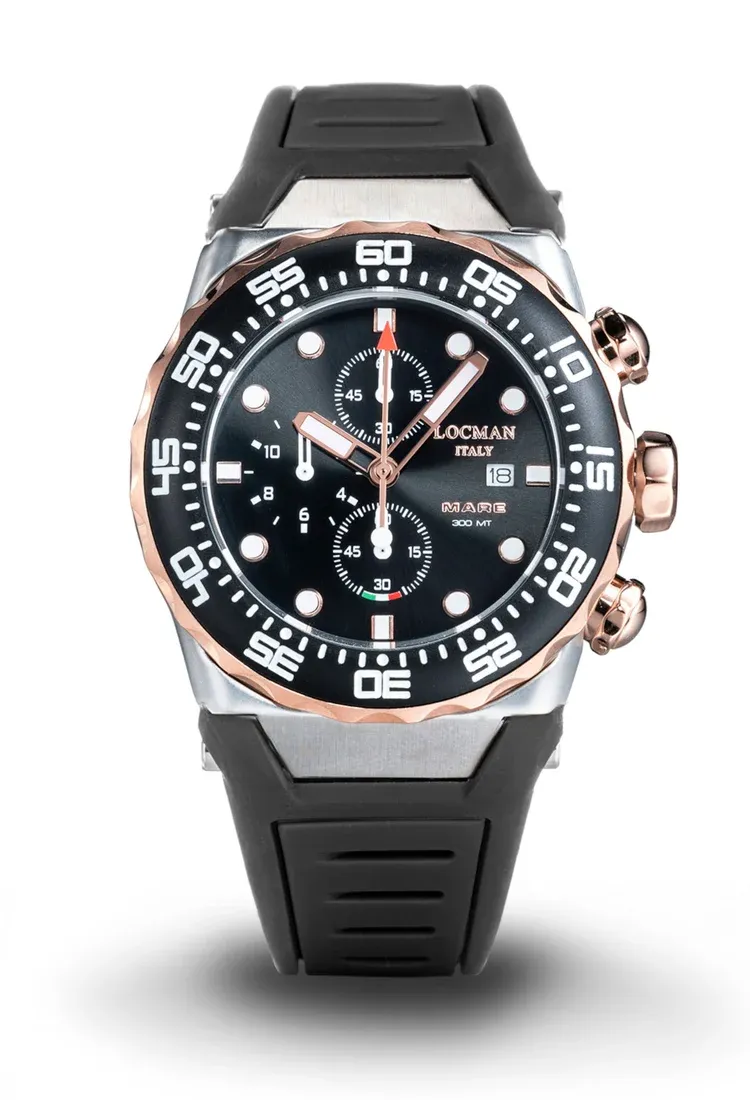 OROLOGIO LOCMAN MARE CRONO 300MT 0560M01R-0RBKRGSK2