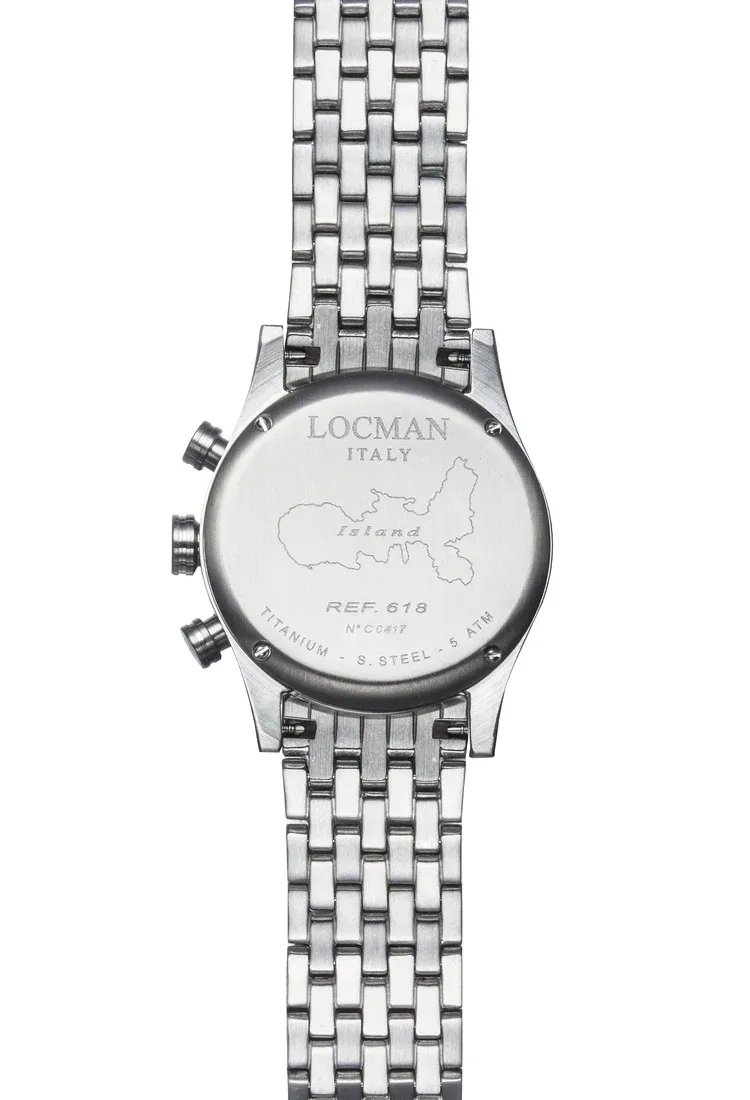 OROLOGIO LOCMAN ISLAND CRONO 0618A02-00BLWHB0