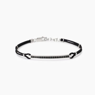 Mabina Bracciale con piastra in Argento 925/°°°