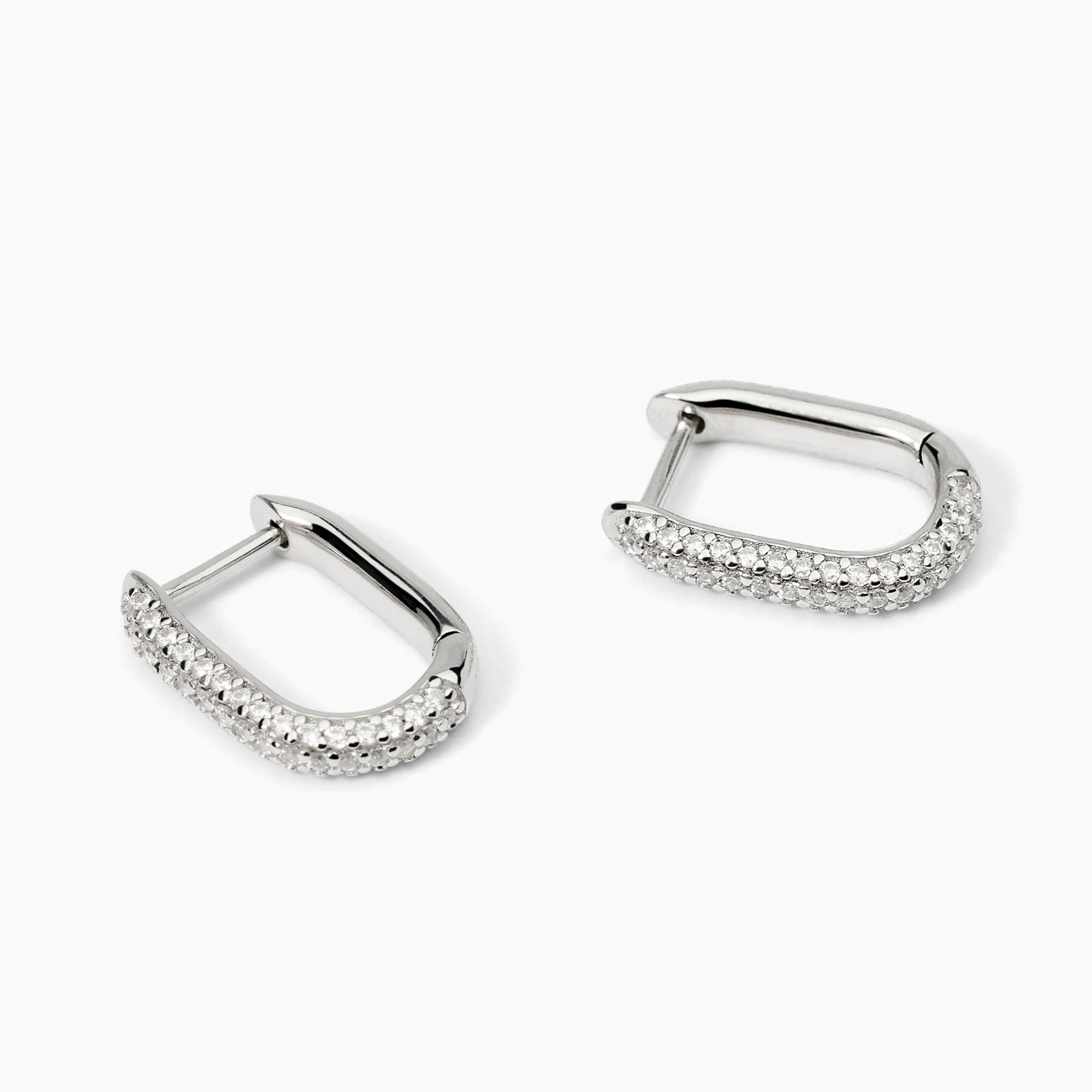 Mabina - orecchini ovali con zirconi