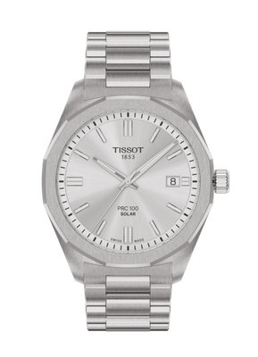 OROLOGIO TISSOT PRC 100 SOLAR QUARTZ 39mm T1514221103100