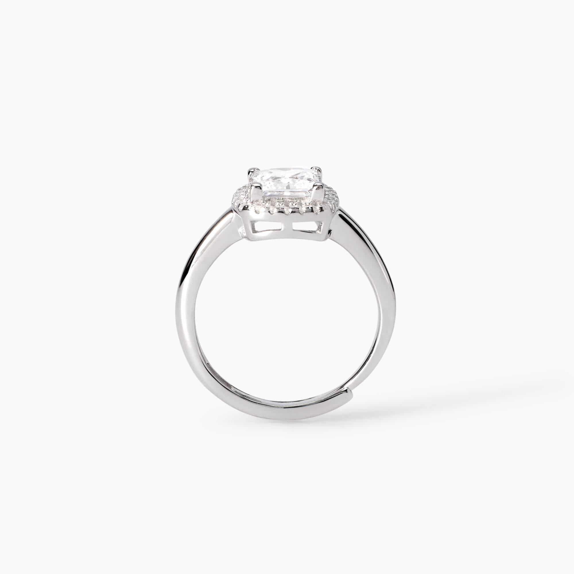 Mabina Anello in argento con zirconi
