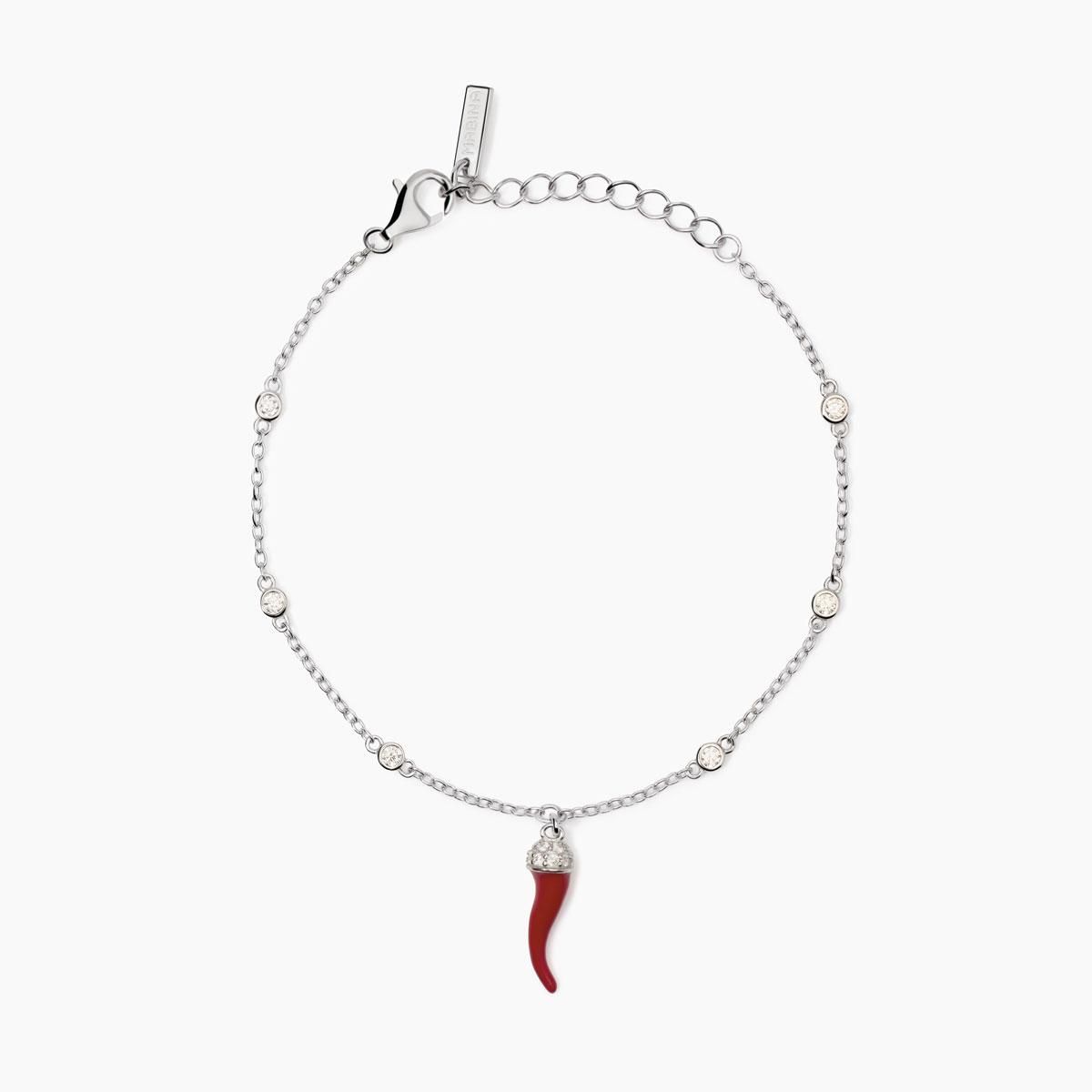 Mabina Bracciale con ciondolo peperoncino
