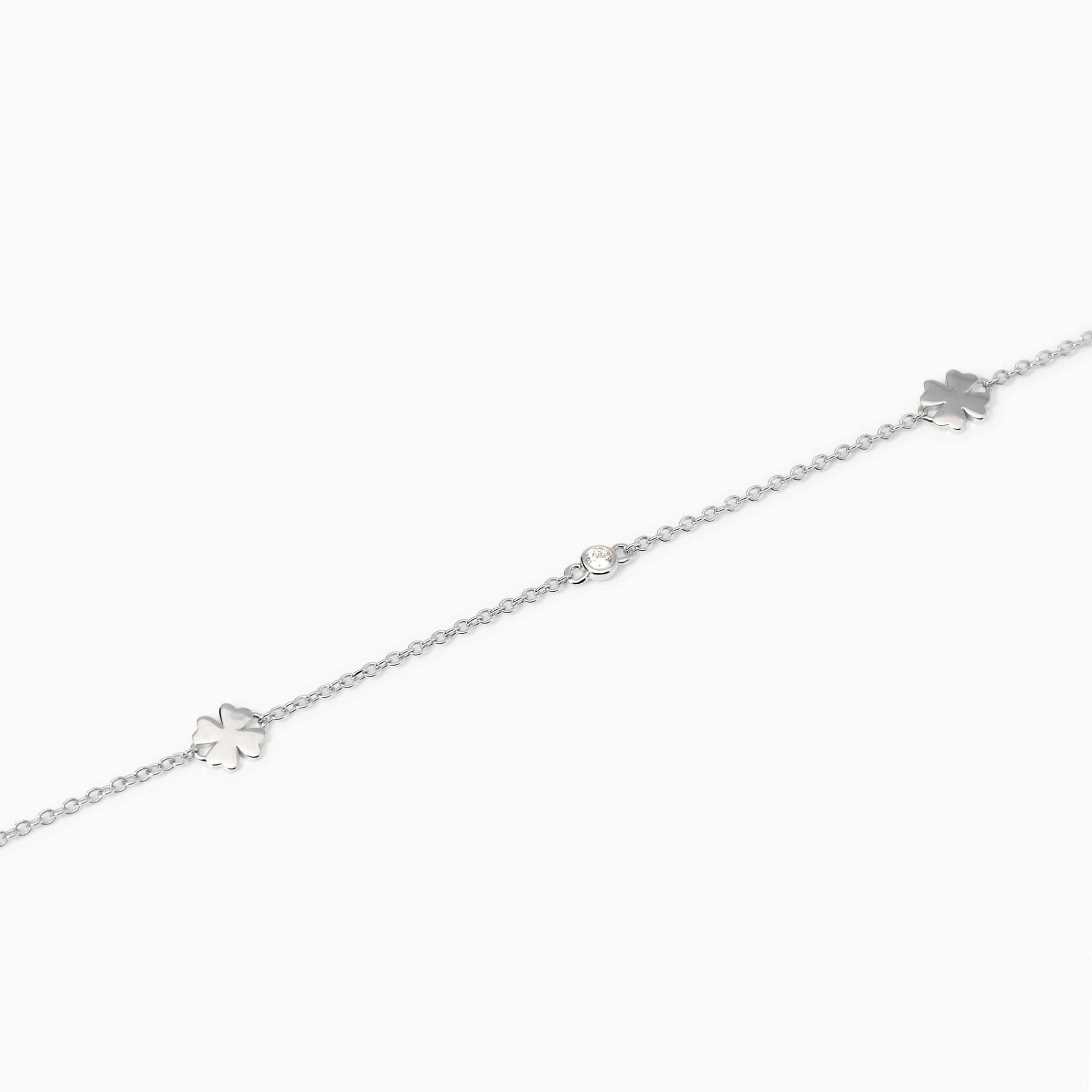 Mabina Cavigliera regolabile da donna con quadrifogli